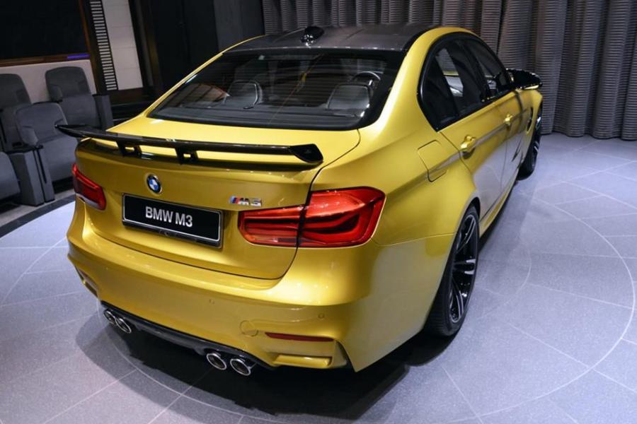  BMW M3 Sedan by Abu Dhabi Motors 2016 года  (фото 5 из 19)